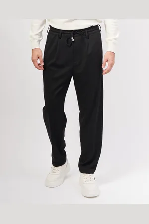 John Richmond Pantaloni uomo con vita elasticizzata