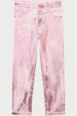 Billieblush Pantaloni bambina con effetto metallizzato
