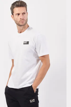 EA7 T-shirt girocollo in cotone
