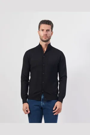 Settemezzo Cardigan uomo con bottoni