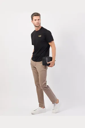EA7 T-shirt girocollo Logo Series in cotone
