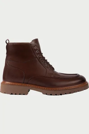 Exton Stivaletto Uomo Vitello Brown