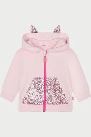 Billieblush Cardigan con cappuccio in cotone