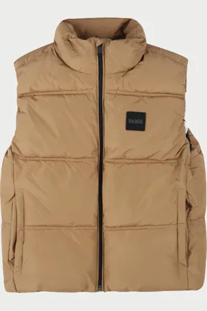 HUGO BOSS Gilet bambini imbottito fullzip