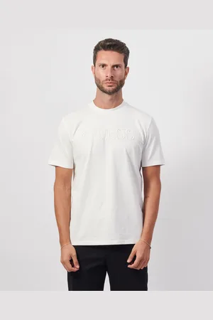 Guess T-shirt uomo in cotone con logo