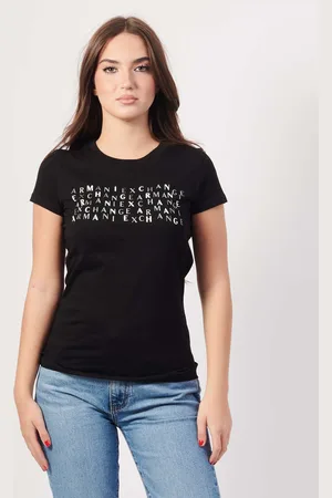 Armani Exchange T-shirt slim fit con logo