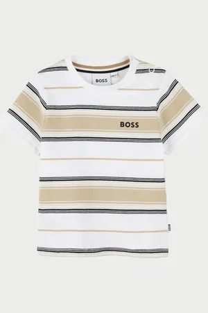 HUGO BOSS T-shirt neonato con righe orizzontali