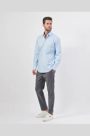 HUGO BOSS Camicia uomo in cotone facile da stirare