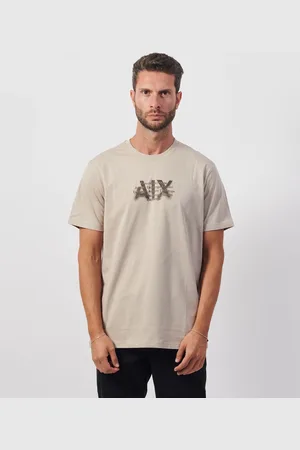 Armani Exchange T-shirt uomo con logo in cotone