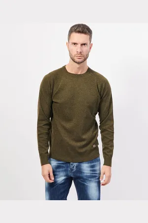 YES ZEE BY ESSENZA Maglione uomo girocollo in raglan