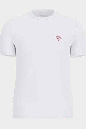 Guess T-shirt uomo con logo piccolo triangolo