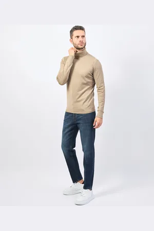 YES ZEE BY ESSENZA Dolcevita uomo a collo alto