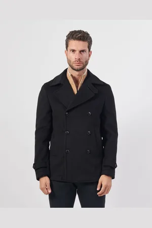 MULISH Cappotto uomo doppiopetto regular fit