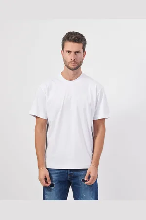EA7 T-shirt girocollo con bande laterali