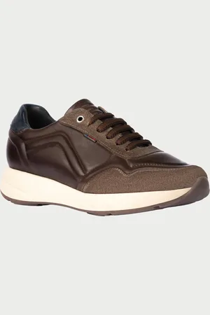 Exton Sneakers uomo in pelle e camoscio