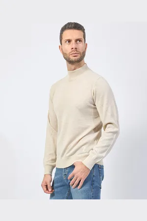 YES ZEE BY ESSENZA Maglione uomo dolcevita in misto lana
