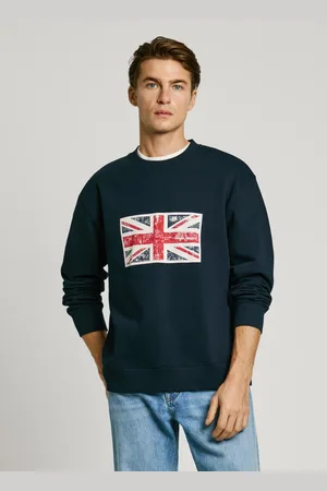 Pepe Jeans Felpa girocollo union jack