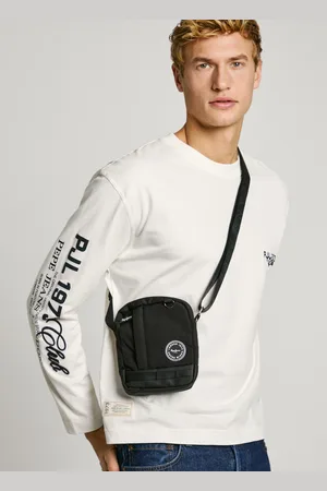 Pepe Jeans Borsa reporter con manico regolabile