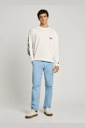 Pepe Jeans Pantalone chino in popeline slim fit
