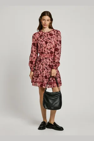 Pepe Jeans Abito corto stampa floreale