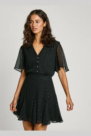 Pepe Jeans Abito corto in plumetis