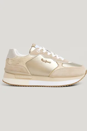 Pepe Jeans Sneakers con platform metallizzata