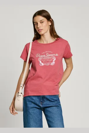 Pepe Jeans T-shirt con logo stampato regular fit