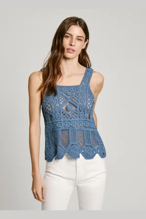 Pepe Jeans Top a canotta crochet