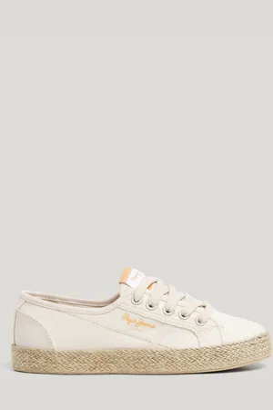 Pepe Jeans Sneakers in tela dettagli in juta