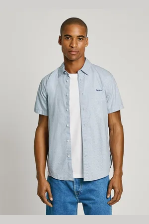 Pepe Jeans Camicia in popeline stampato regular fit