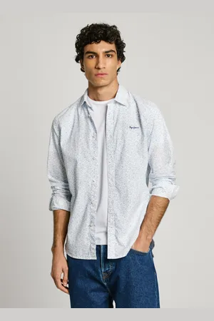 Pepe Jeans Camicia in popeline stampato regular fit