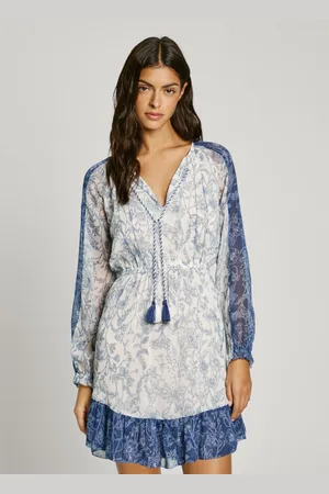 Pepe Jeans Abito corto stampa floreale