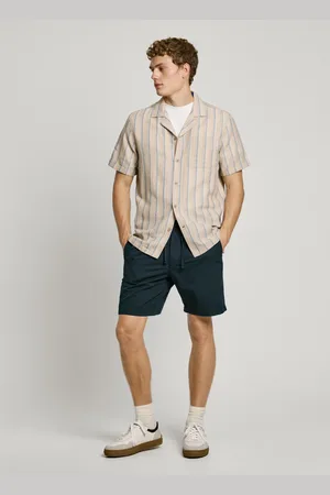 Pepe Jeans Relaxed fit linen shorts
