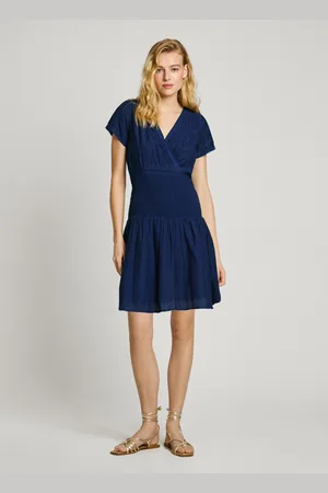 Pepe Jeans Abito corto scollo a v