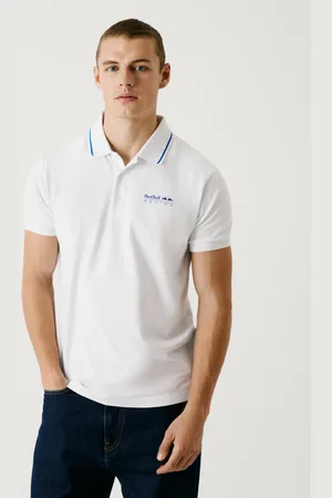 Pepe Jeans Polo in piqué stampato con logo