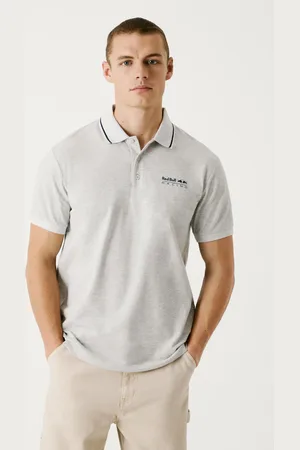 Pepe Jeans Polo in piqué stampato con logo