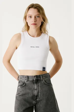 Pepe Jeans T-shirt a costine cropped fit