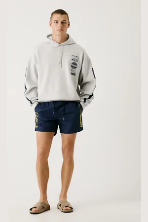 Pepe Jeans Bermuda da mare stampa logo