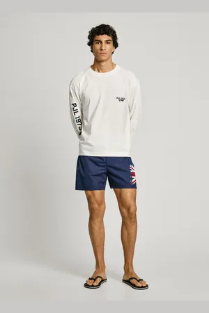 Pepe Jeans Union jack swim shorts