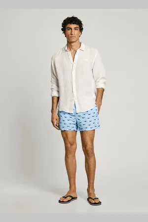 Pepe Jeans Whale print swim shorts