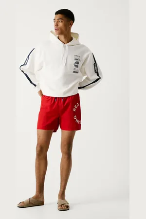 Pepe Jeans Bermuda da mare con logo circolare