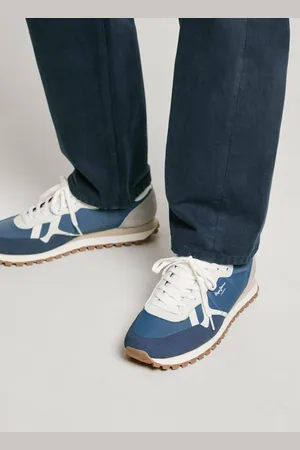 Pepe Jeans Scarpe da running con dettagli scamosciati - brit