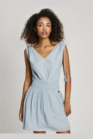 Pepe Jeans Abito corto scollo a v