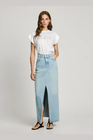 Pepe Jeans Regular fit maxi skirt
