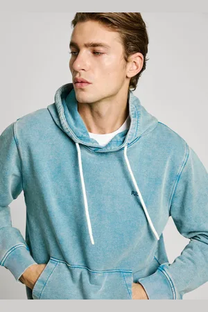 Pepe Jeans Felpa in denim con cappuccio