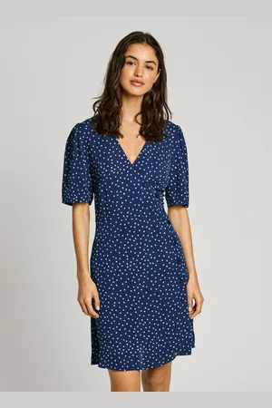 Pepe Jeans Abito corto stampa floreale
