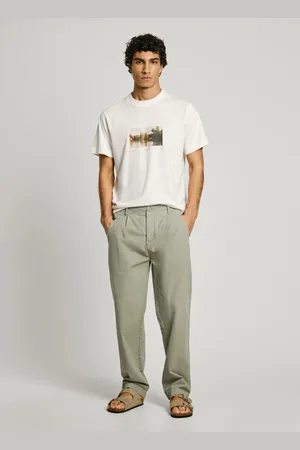 Pepe Jeans Pantalone in tessuto elastico fit relax