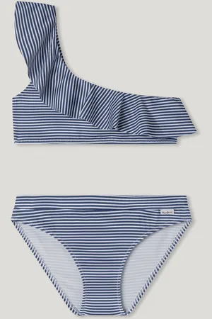 Pepe Jeans Asymmetric striped bikini