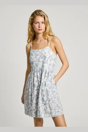 Pepe Jeans Abito corto stampa floreale