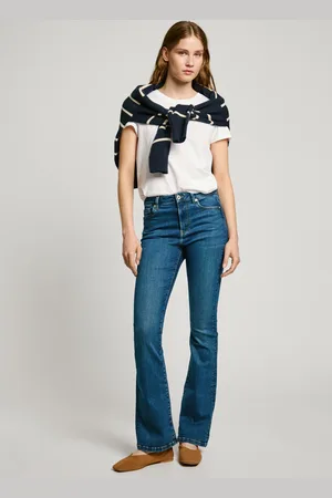 Pepe Jeans Jeans flare fit a vita alta - dion